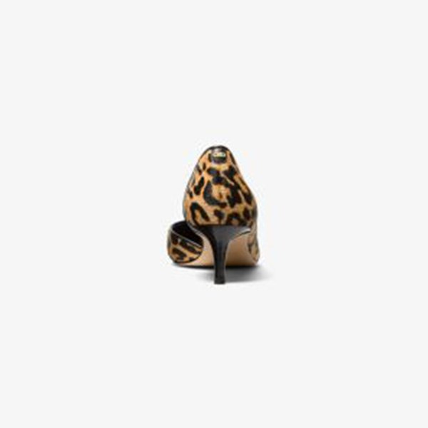Michael Kors Elyse Leopard Print Pump 3 Michael Kors Elyse Leopard Print Pump - Image 3