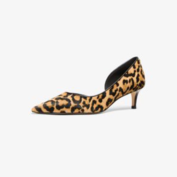 Michael Kors Elyse Leopard Print Pump (3)