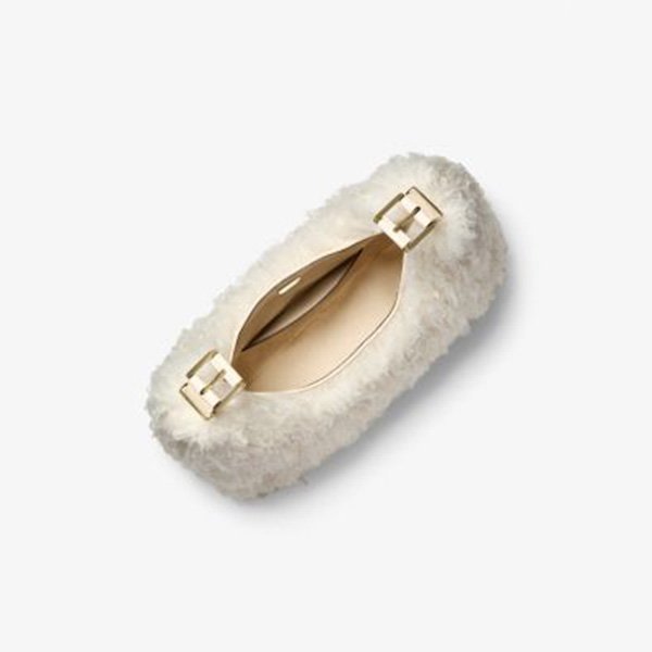 Michael Kors Nolita Faux Shearling Hobo 3 Michael Kors Nolita Faux Shearling Hobo - Image 3