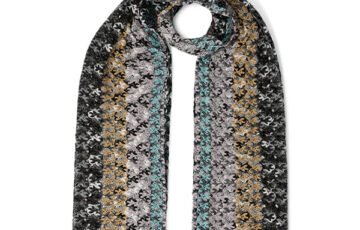 Missoni Signature Chevron Knit Scarf (1)
