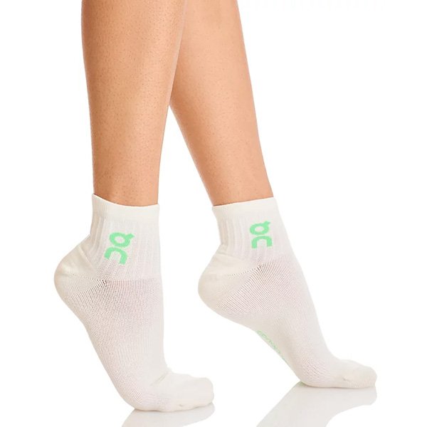 On Logo Mid Socks 3-Pack-Desert Wash (1)