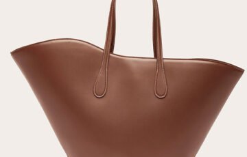 Tulip Shoulder Bag Large Chestnut (1)