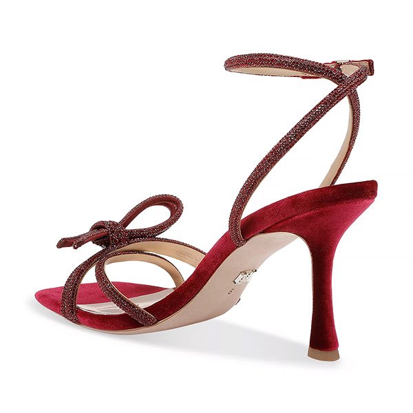 Womens Effie Ankle Strap High Heel Sandals 6