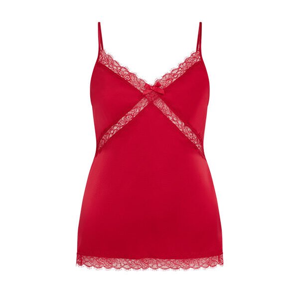 Gisele Pyjama Camisole in Red (4) Gisele Pyjama Camisole in Red
