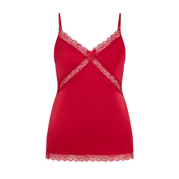 Gisele Pyjama Camisole in Red (4) Gisele Pyjama Camisole in Red