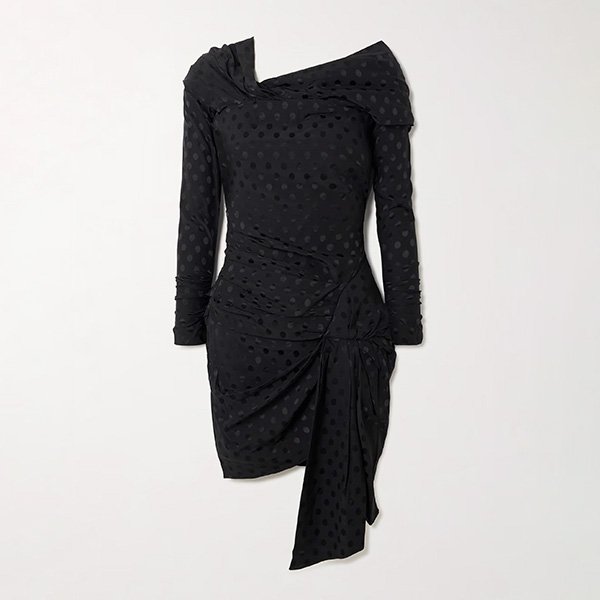 Isabel Marant Elara Asymmetric Silk Dress 3 Isabel Marant Elara Asymmetric Silk Dress - Image 3