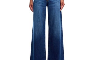 Stella Low Slung Palazzo Jeans in Plume (6)