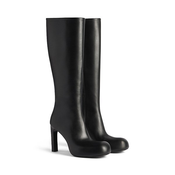 Balenciaga Fargo Leather Knee Boots (8)