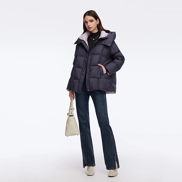 Goelia Color Block Down Jacket by Goelia1995