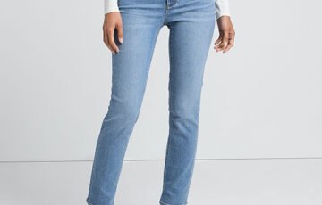 Lands' End Recover Slim Leg Jeans (3)