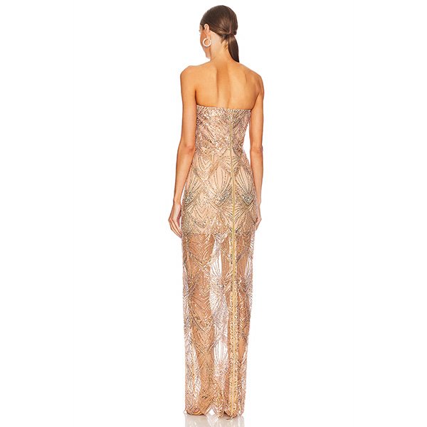 Bronx and Banco Giselle Sequin Maxi Dress 3 Bronx and Banco Giselle Sequin Maxi Dress - Image 3