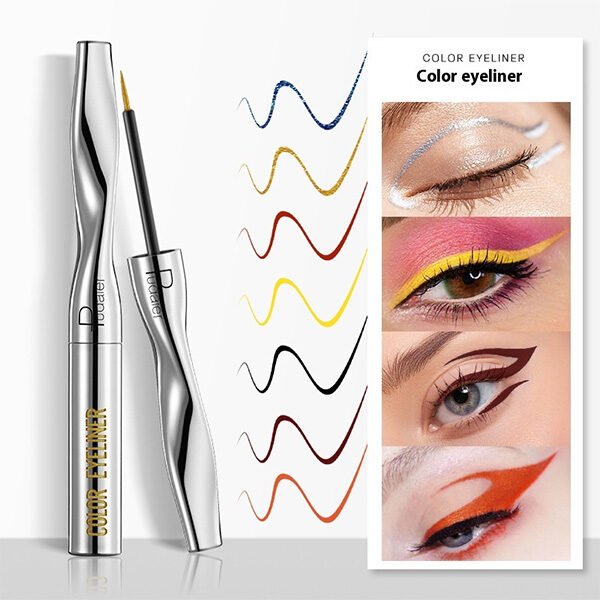Color Eyeliner Quick-drying Very Fine 24 Colors (1) Color Eyeliner Quick-drying Very Fine 24 Colors