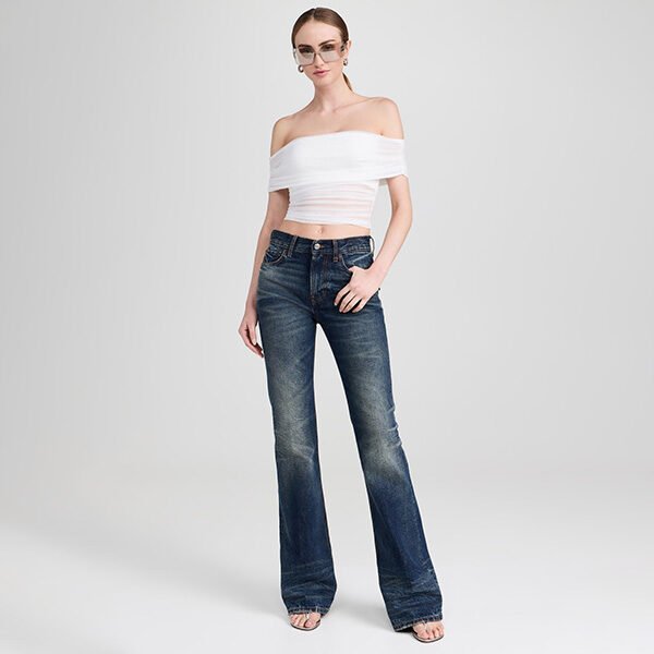 Isadola Off Shoulder Ruched Top