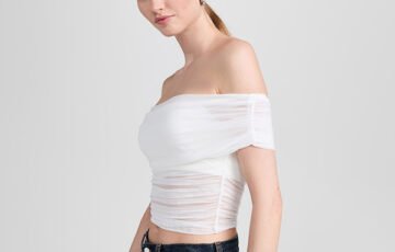 Isadola Off Shoulder Ruched Top (3)