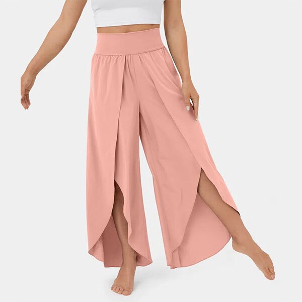 High Waist Split Yoga Pants