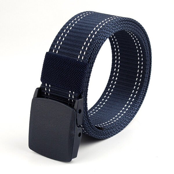 Metal-Free Nylon Canvas Belt