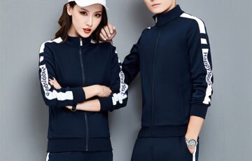 Casual Loose Running Two-Piece School Set (1)