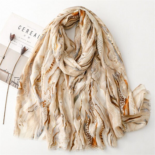 Bronzing Landscape Scarf