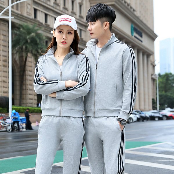 Couple Casual Sportswear Athletic Suit Set 1