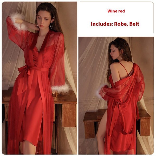 Ladies Ice Silk Pajamas