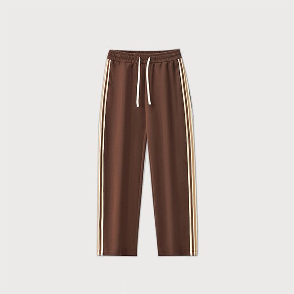 Mens Striped Embroidered Sports Jacket And Pants 10