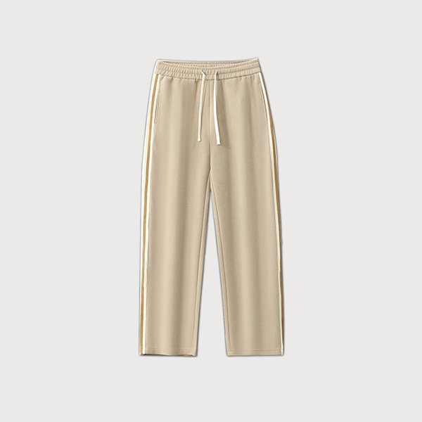 Mens Striped Embroidered Sports Jacket And Pants 11