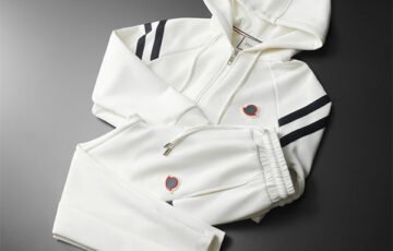 Mens Sweater Hoodie and Trousers Two-piece Set (3)