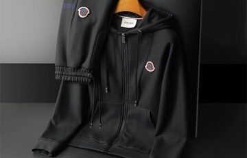 Mens Sweater Hoodie and Trousers Two-piece Set (4)