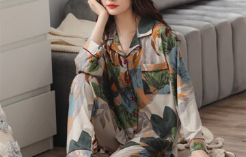 Womens Cotton Long Sleeve Casual Set (2)