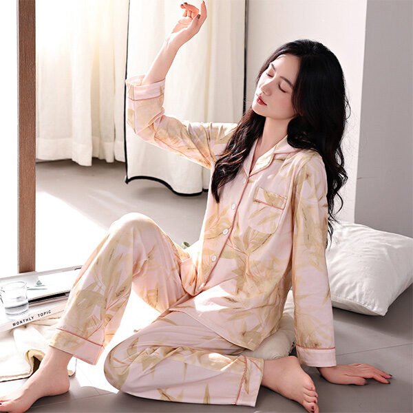 Women's Cotton Long Sleeve Pajamas
