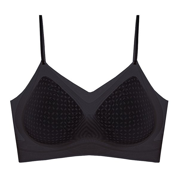 Ice silk bra vest with cooling nylon fabric and casual bralette design