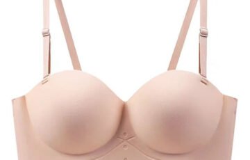 Seamless Half Cup No-Ring Bra (5)