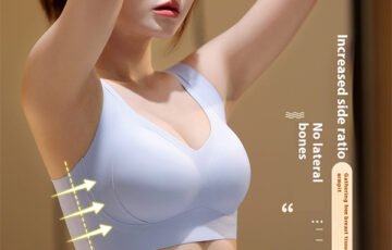 Seamless Push-Up Support Vest Bra (4)