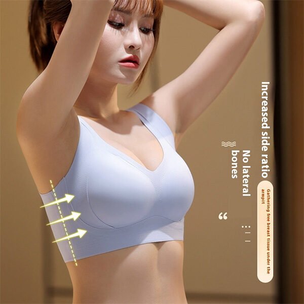 Seamless Push-Up Support Vest Bra (4) Seamless Push-Up Support Vest Bra