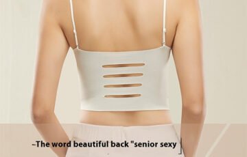 Women's Sports Bra Spaghetti Straps Top (3)