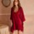 Wine Red Nightgown