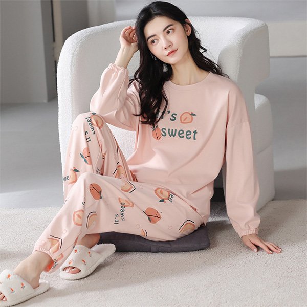 Women's Sweet Cotton Pajama Set