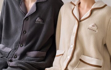 Couple Pajamas-Fleece-Lined Womens Suit (1)