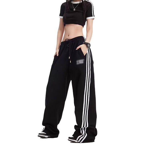 Jenny Jazz Dance Autumn Wide-Leg Pants