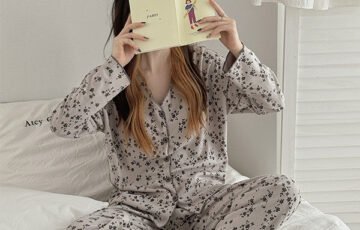 Ultra-Thin Cardigan Pajama Set (5)