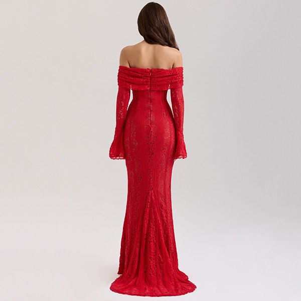 Belle Red Maxi Dress from HOUSE OF CB 3 Belle Red Maxi Dress from HOUSE OF CB - Image 3