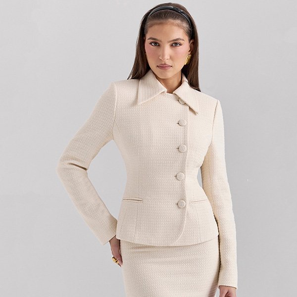 HOUSE OF CB Misha Boucle Blazer