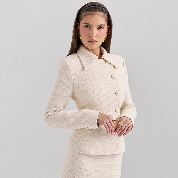 HOUSE OF CB Misha Boucle Blazer