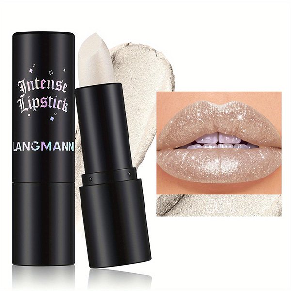 Gothic pearl lipstick with seven-color cream formula for lip and cheek dual-use
