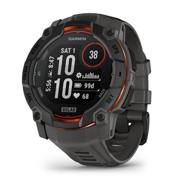 Garmin Instinct 3 Solar GPS Smartwatch | Unstoppable