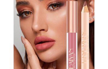 HANDAIYAN Matte Lipstick And Lip Liner Set (14)