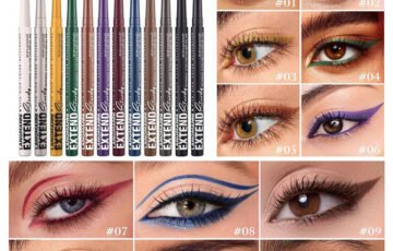 Langmanni Matte And Glitter Gel Eyeliner Pen (28)