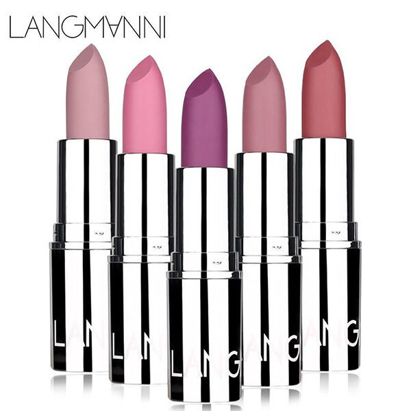 Langmanni Silver Matte Lipstick (1) Langmanni Silver Matte Lipstick