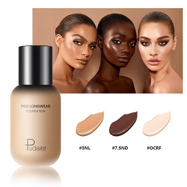Pudaier Mini Bottle Long-Lasting Foundation