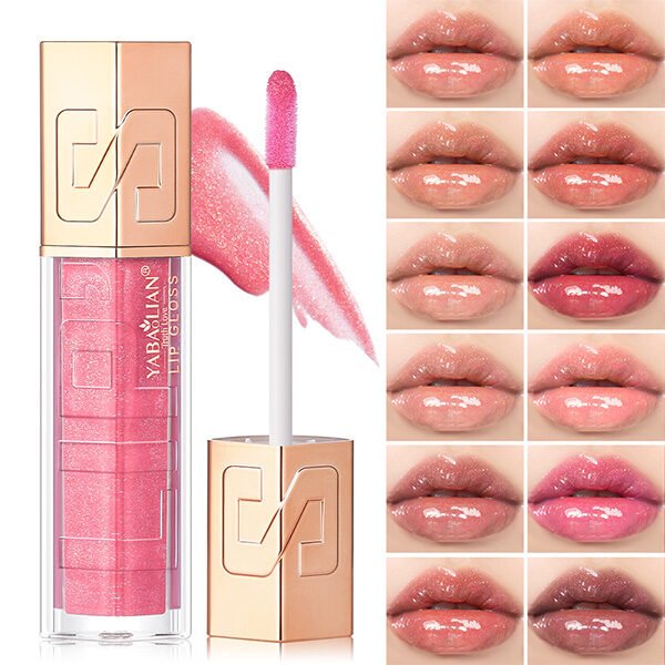 YABAOLIAN Glitter Lip Lacquer Moisturizing (3) YABAOLIAN Glitter Lip Lacquer Moisturizing